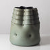 Gustavo Pérez, own studio, Mexico, undulating vessel with matte gray-green glaze K2567