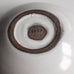 Ingrid Atterberg for Uppsala, Sweden, stoneware bowl partially glazed with white glaze K2383