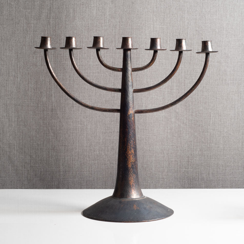 Bernhard Linder, Sweden, large bronze candelabra L3287