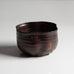 Gutte Eriksen, Denmark, bowl with brown glaze L3138