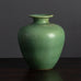 Group of vases with green glaze by Gunnar Nylund for Rörstrand, Sweden