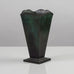 Just Andersen for GAB, Sweden, bronze square footed vase K2742