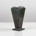 Just Andersen for GAB, Sweden, bronze square footed vase K2742