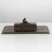 Sune Backstroms, Sweden, bronze inkwell with tray K2848