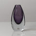 Asta Stromberg for Strombergshyttan Sommerso vase in purple K2518