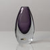 Asta Stromberg for Strombergshyttan Sommerso vase in purple K2518