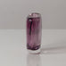 Vicke Lindstrand for Kosta, Sweden, sommerso vase in purple and clear glass K2517