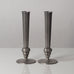 Edvin Ollers for Gjutet Tenn, Sweden, pair of pewter footed vases K2739