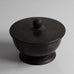 E. Berth, Denmark, bronze lidded jar L3485