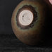 Antje Wiewinner, Germany, unique stoneware sculptural bowl with brown matte glaze K2807