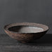 Deirdre Burnett, own studio, UK, unique stoneware bowl with brown and manganese glaze K2171