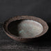 Deirdre Burnett, own studio, UK, unique stoneware bowl with brown and manganese glaze K2171