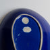 Stig Lindberg for Gustavsberg, "Reptil" dish with dark blue glaze G9345