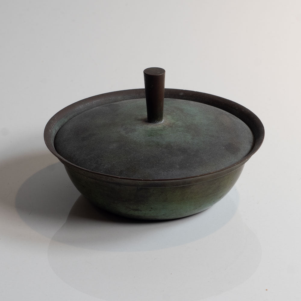 Tumulus Dania, Denmark, bronze lidded bowl L3046