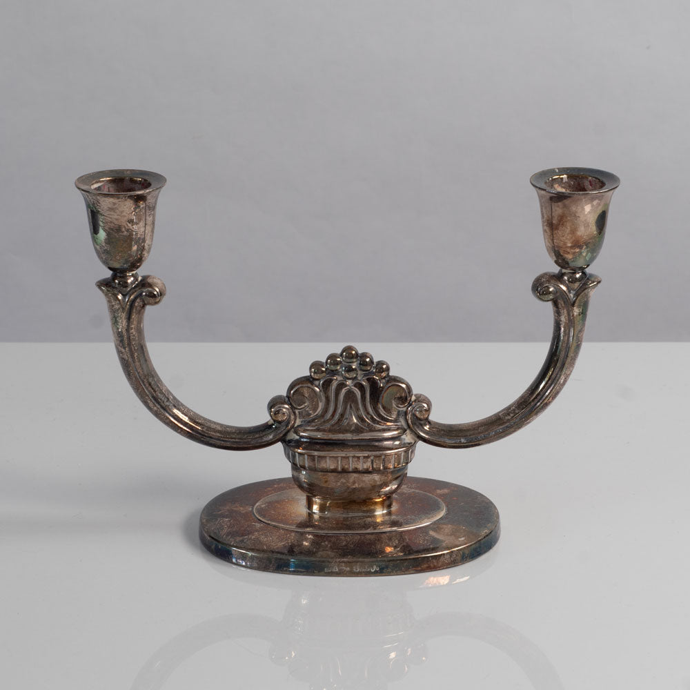 GAB, Sweden, silver candelabra K2672