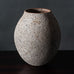 Antje Wiewinner, Germany, unique stoneware unglazed vase K2803