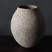 Antje Wiewinner, Germany, unique stoneware unglazed vase K2803