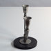Swedish art deco pewter candlestick with isolit base J1380