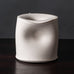 Dan Kelly, UK stoneware pot with matte white glaze K2158