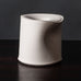 Dan Kelly, UK stoneware pot with matte white glaze K2158