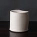 Dan Kelly, UK stoneware pot with matte white glaze K2158