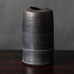 Dan Kelly, UK stoneware pot with matte black glaze K2156