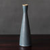 Frode Bahnsen for Palshus, Denmark, stoneware vase with pale blue haresfur glaze K2266 and K2508