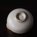 Ursula Scheid, Germany, unique stoneware lidded bowl/jar with pale pink and off-white glaze K2792