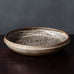 Stig Lindberg for Gustavsberg, Sweden, stoneware bowl with brown glaze F2187