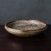 Stig Lindberg for Gustavsberg, Sweden, stoneware bowl with brown glaze F2187