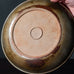 Stig Lindberg for Gustavsberg, Sweden, stoneware bowl with brown glaze F2187