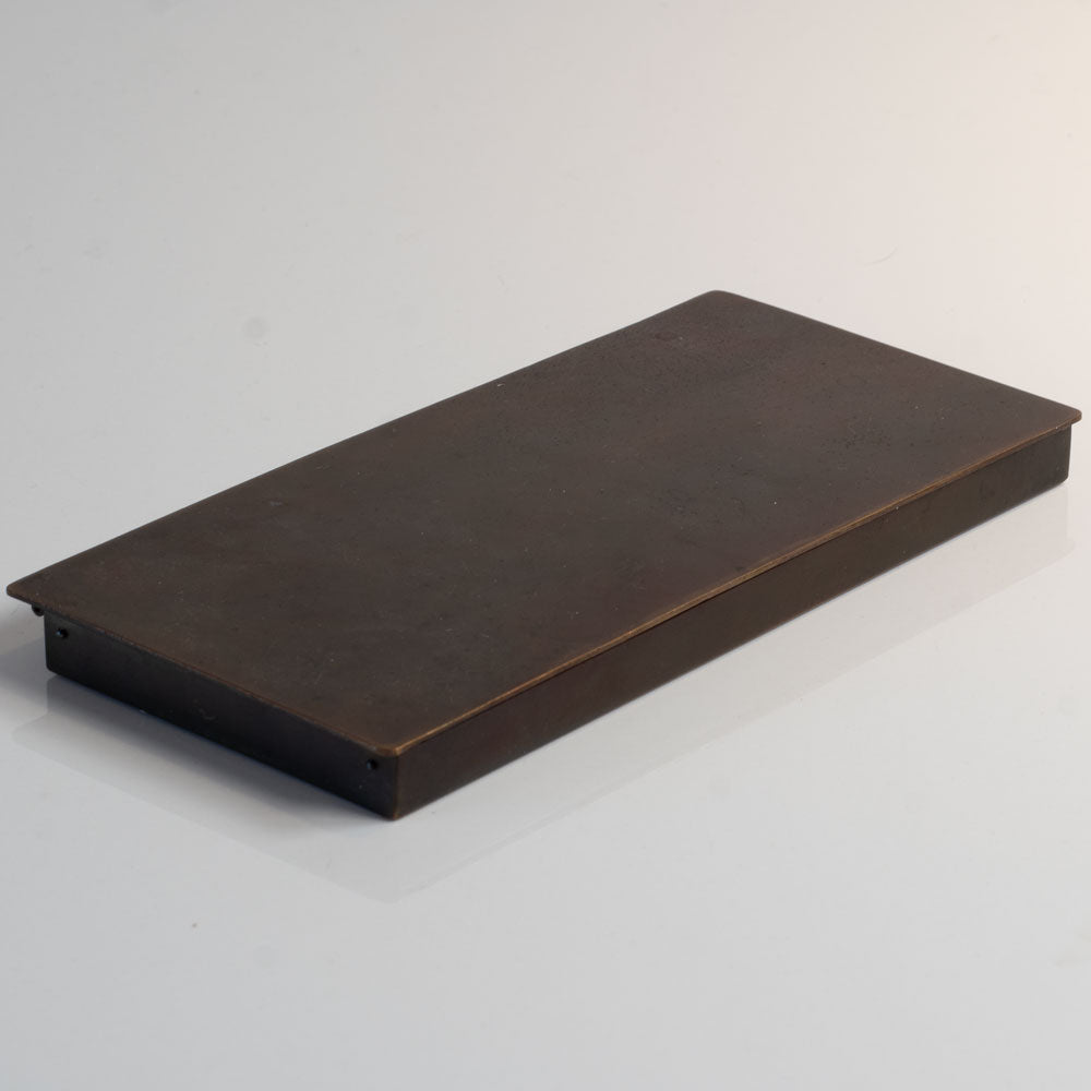 GAB, Sweden, Bronze box with wood interior K2840