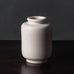 Wilhelm Kage for Gustavsberg, Sweden, "Carrara" vase with white glaze J1667