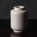 Wilhelm Kage for Gustavsberg, Sweden, "Carrara" vase with white glaze J1667