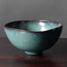 Wilhelm G. Albouts, Germany, stoneware bowl with glossy turquoise glaze N9618