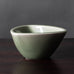 Jais Nielsen for Royal Copenhagen, Denmark, bowl with Celadon glaze and Leda and the Swan to interior N1237