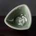 Jais Nielsen for Royal Copenhagen, Denmark, bowl with Celadon glaze and Leda and the Swan to interior N1237