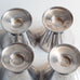 Group of silver plated cups, Germany