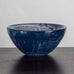 Ernest Gordon for Åfors, Sweden, blue glass "Graal" bowl N7590
