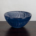 Ernest Gordon for Åfors, Sweden, blue glass "Graal" bowl N7590