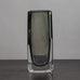 Nils Landberg for Orrefors, Sweden, light gray sommerso vase G9393