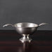 Herbert Bergman, Svensk Tenn, Sweden, tin footed bowl with two handles K2607