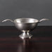 Herbert Bergman, Svensk Tenn, Sweden, tin footed bowl with two handles K2607