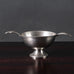 Herbert Bergman Fine Art Foundry, Sweden, tin footed bowl with two handles K2607