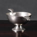 Herbert Bergman Fine Art Foundry, Sweden, tin footed bowl with two handles K2607