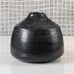 Peter Lane, UK, stoneware vase with matte blue-black glaze K2356