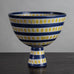 Stig Lindberg for Gustavsberg, two "Faience" earthenware bowls