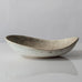 Carl Harry Stålhane for Rörstrand, Sweden, stoneware bowl with matte beige and cream glaze L3013