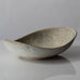 Carl Harry Stålhane for Rörstrand, Sweden, stoneware bowl with matte beige and cream glaze L3013