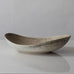 Carl Harry Stålhane for Rörstrand, Sweden, stoneware bowl with matte beige and cream glaze L3013